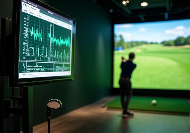 Sesión de fitting de golf profesional