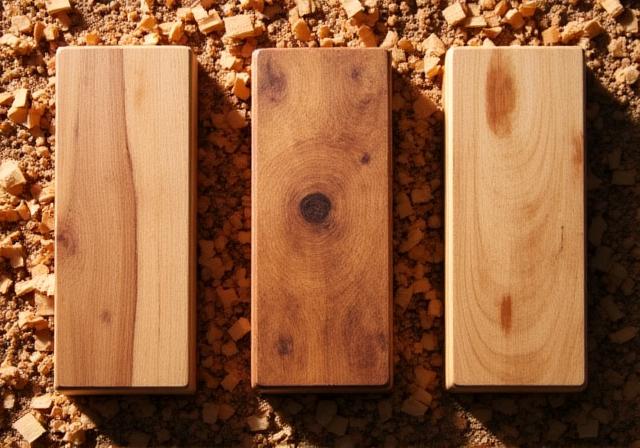 Maderas nobles para cabezas de palos de golf